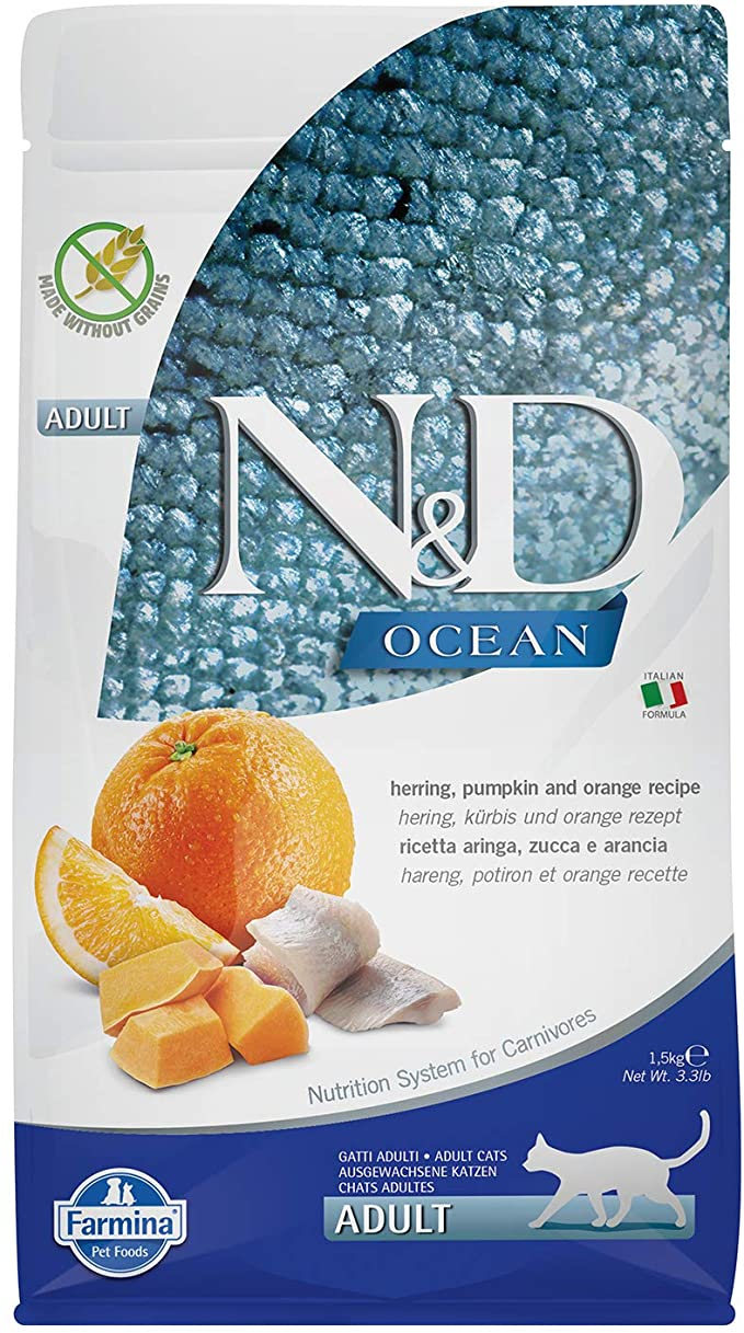 Farmina N&D Ocean Herring Pumpkin and Orange 11lb