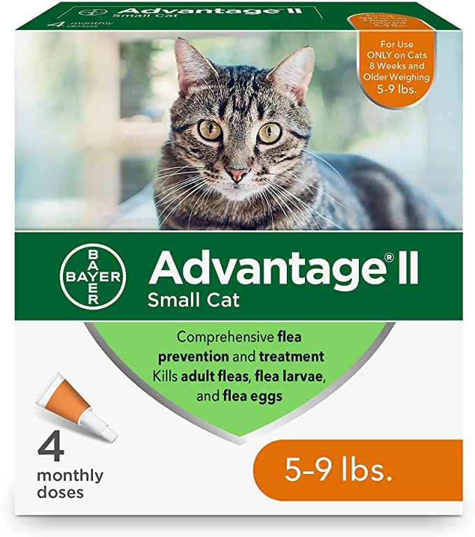 Advantage ll Small Cat 4pk