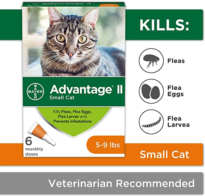 Advantage ll Small Cat 6pk
