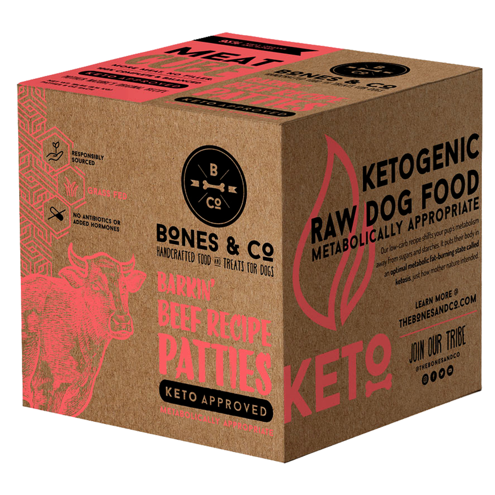 Bones & Co Beef Patties 6lb
