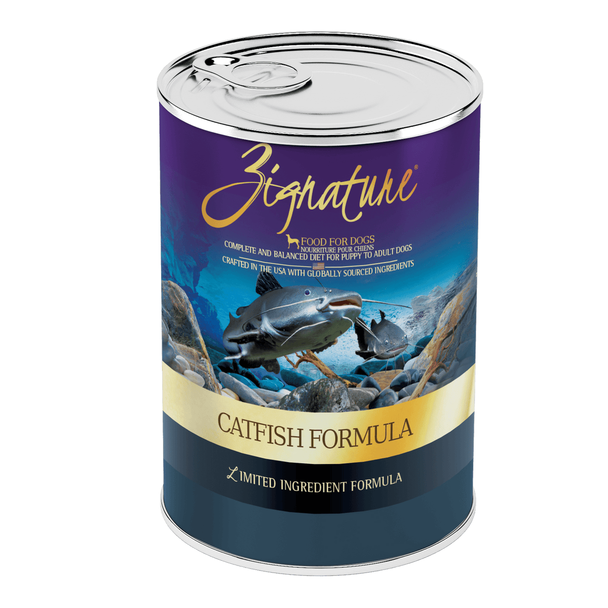 Zignature Catfish Can 13oz