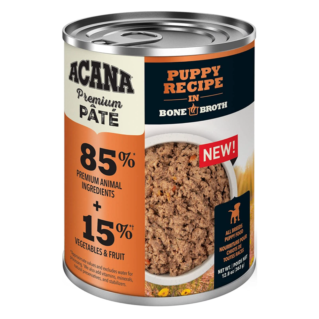Acana Puppy Recipe Can 12.8oz