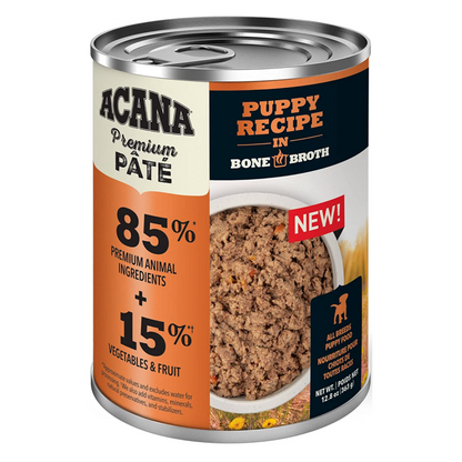 Acana Puppy Recipe Can 12.8oz