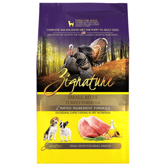 Zignature Turkey Small Bites 13.5lb