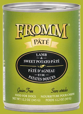 Fromm Grain Free Lamb and Sweet Potato Pate (Case Can) 12ct